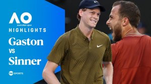 20.01.2026 | ОБЗОР ИГРЫ | Юго Гастон - Янник Синнер | 1-й круг | AO 2026 | Highlights