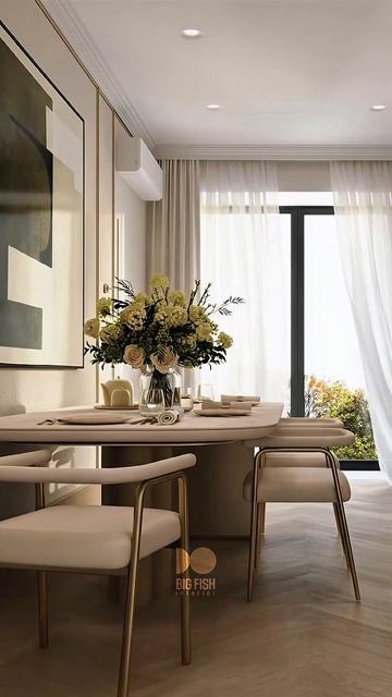 Один из завершенных интерьеров для элитного жилого комплекса