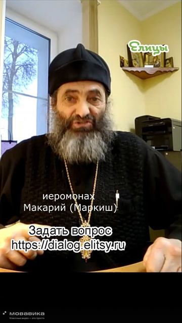 Принять, какая я есть - но многол и толку. Иеромонах Макарий (Маркиш) #shorts смотреть онлайн
