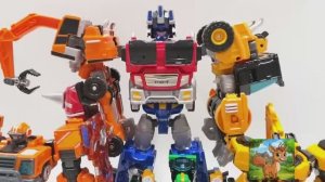 Коллекция игрушек для бойцов Hyun Ka и Tobao Fighters с деформационными инженерными машинами!