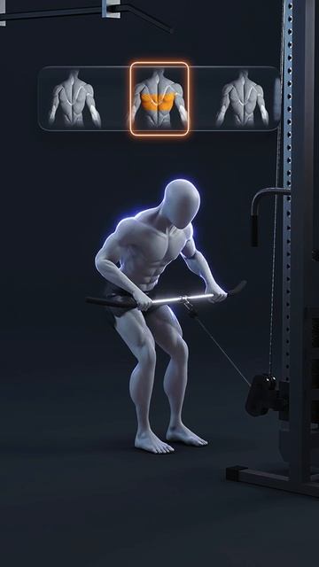 Как по-разному Прорабатывать МЫШЦЫ Спины с помощью ТЯГИ на Блоке смотреть онлайн