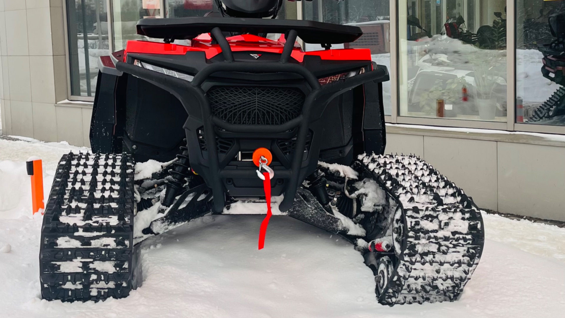 Квадроцикл ЭКСПЛОЕР 450 на гусенице 4х4 смотреть онлайн