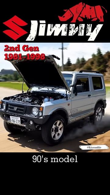 Suzuki Jimny (1968-2025) История трансформации автомобиля смотреть онлайн