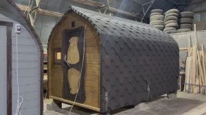 Баня "Викинг" 4 метра с душевым поддоном купить в Арзамасе.