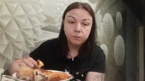 МУКБАНГ/ БЕЛЯШИ И КУРИЦА/ ЗАЖОР/ МАТЬ ОДИНОЧКА