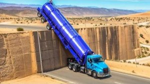 Автомобили против недостроенных дорог, Карнизы, Лежачие полицейские, Гигантские ямы