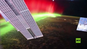 مشاهد ساحرة للشفق القطبي من الفضاء