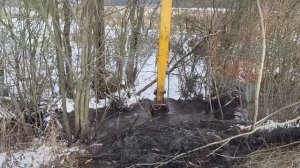 ℹ️ Чистим заблокированный ручей от плотин и завалов