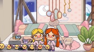 Как мы с блумкой ложимся спать в аватар ворлт*/