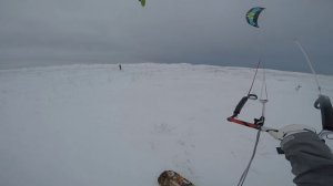 Сноукайтинг на белом море. О. Ягорский рог 17.01.2026г.mp4