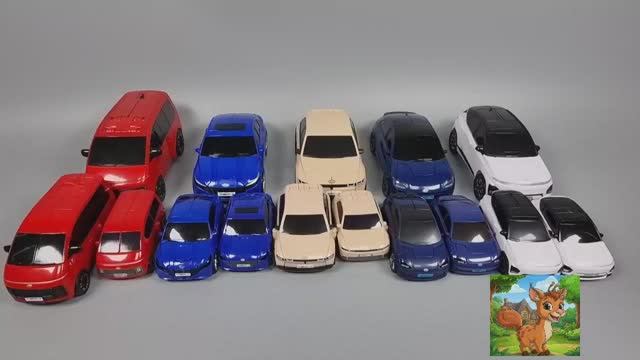 Коллекция из 15 обычных и мини-деформируемых автомобилей Tobao Warrior! смотреть онлайн