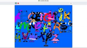 alphabet dancing