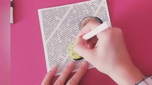 Рисование на газете