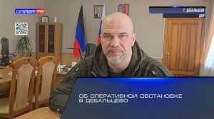 Об оперативной обстановке в Дебальцево