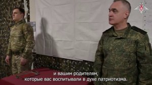 Награждение военнослужащих отряда «БАРС-13» ГрВ «Южная»