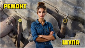 Ремон масляного щупа Ниссан Альмера Классик #ниссанальмера #ниссан #щупмасла #ремонт #авто #масло