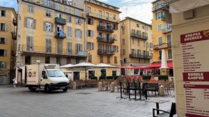 Франция 🇫🇷[4К] Ницца-Лазурный берег, красивый город, Прованс, пешие прогулки по городу.