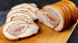Сворачиваю особым способом и мариную! Друзья, кто видел, делают теперь так же! Мясной рулет!