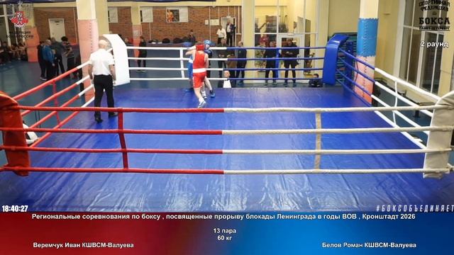 13 60 кг Веремчук Иван КШВСМ-Валуева Белов Роман КШВСМ-Валуева