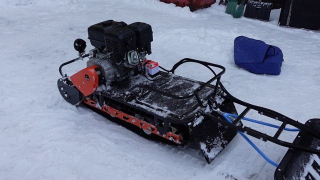 Мотобуксировщик ЛИДЕР 1R (Ижтехмаш). Образец для испытаний. Краткий обзор. смотреть онлайн