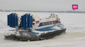 Движение судов на воздушной подушке по маршруту Самара — Рождествено