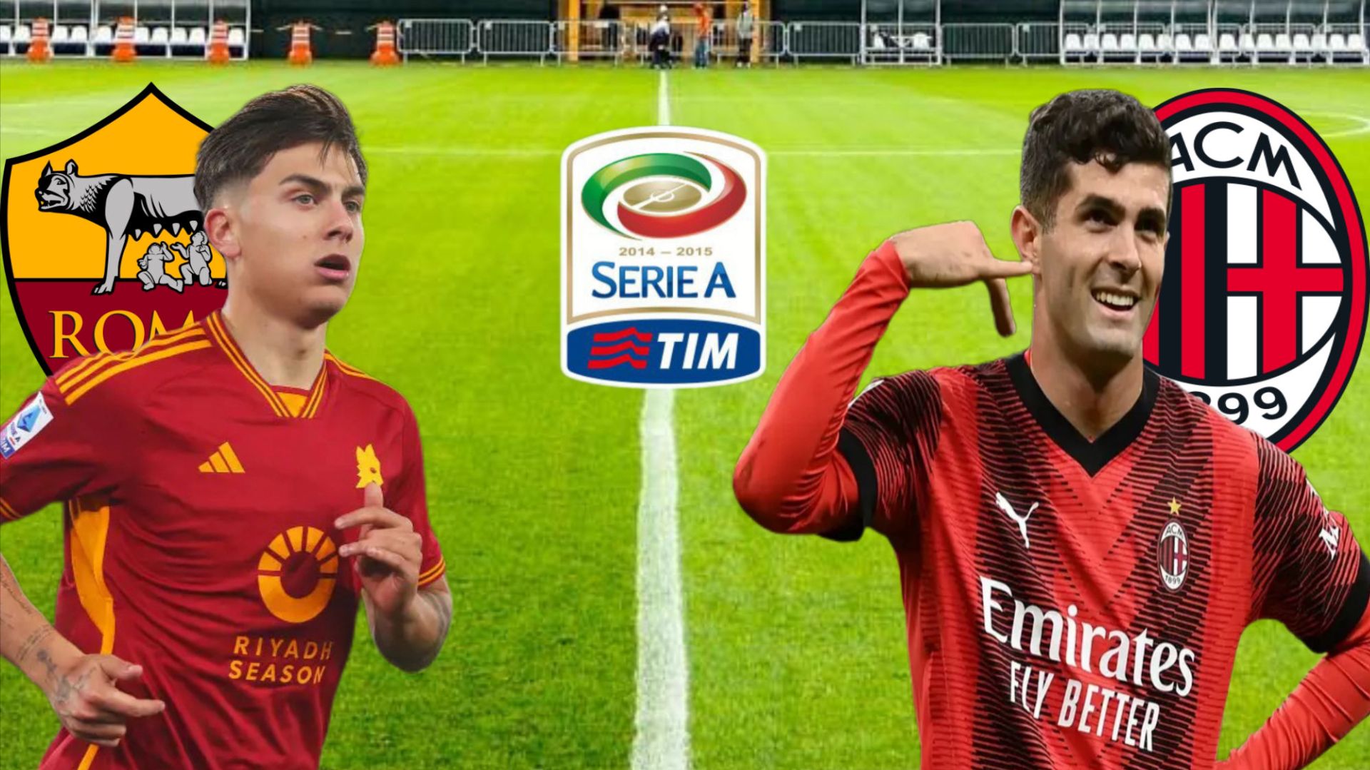 ФУТБОЛ ЧЕМПИОНАТ ИТАЛИИ SERIA А. РОМА - МИЛАН. ТЕКСТОВАЯ ОНЛАЙН ТРАНСЛЯЦИЯ. смотреть онлайн