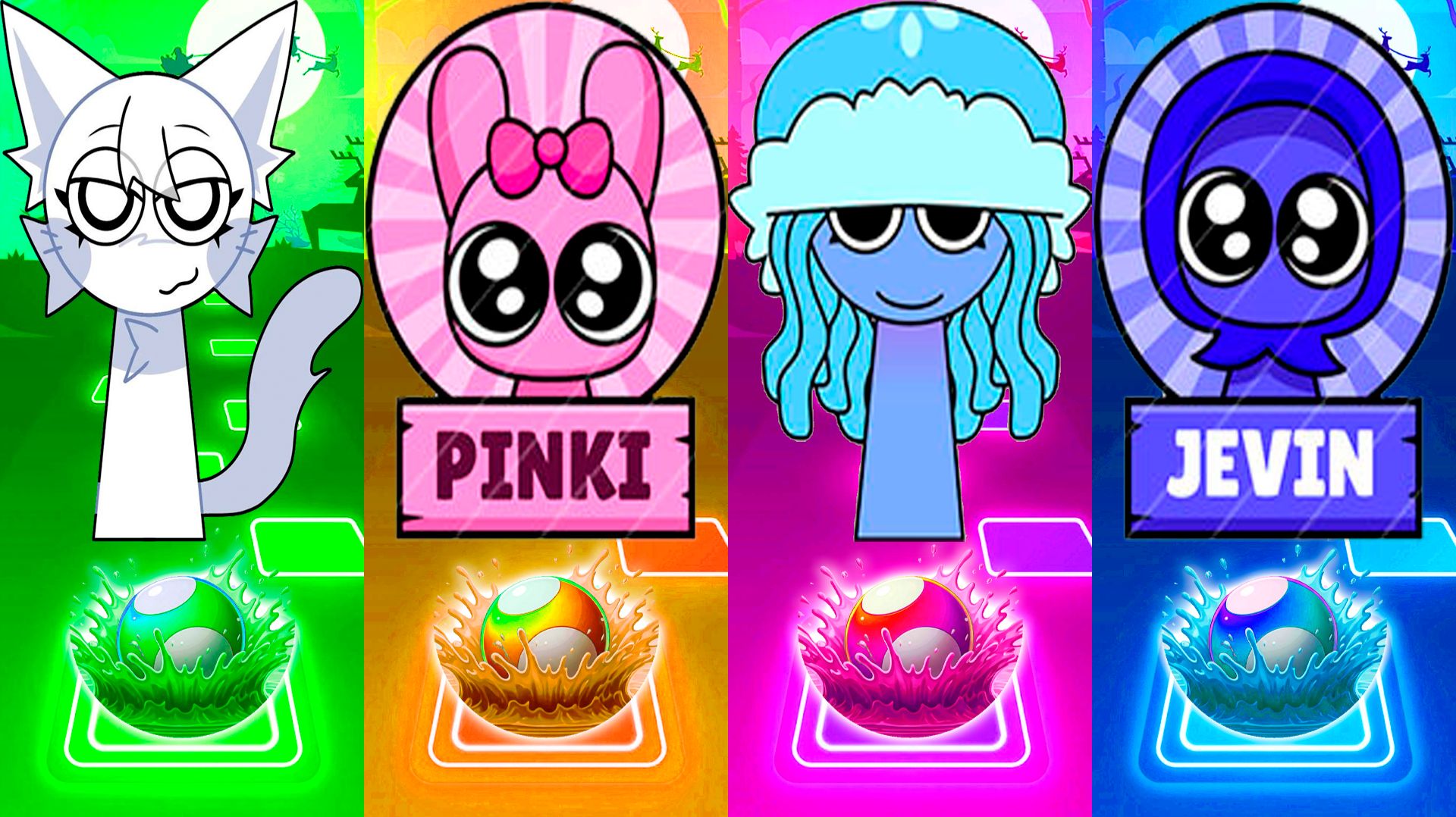 Coffin Dance Спрунки 173 уровень - Мультики про Спрунке | МУЛЬТФИЛЬМЫ SPRUNKI в Tiles Hop смотреть онлайн