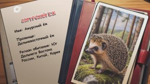 Агент биосферы / Амурский ёж / 21.01.26