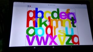 alphabet dancing