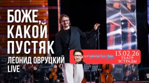 Леонид Овруцкий – Боже, какой пустяк (кавер) – live