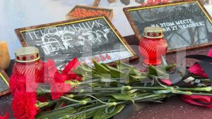 В Донецке почтили память жертв удара ВСУ по рынку «Меркурий»