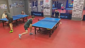 Баторов А. (710) - Грязнов Г. (611) 08.01 настольный теннис Любительский турнир