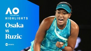 20.01.2026 | ОБЗОР ИГРЫ | Наоми Осака - Антония Ружич | 1-й круг | AO 2026 | Highlights