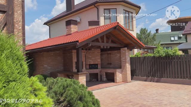 Красивая,уютная мангальная зона …компании …Мир Навесов… смотреть онлайн