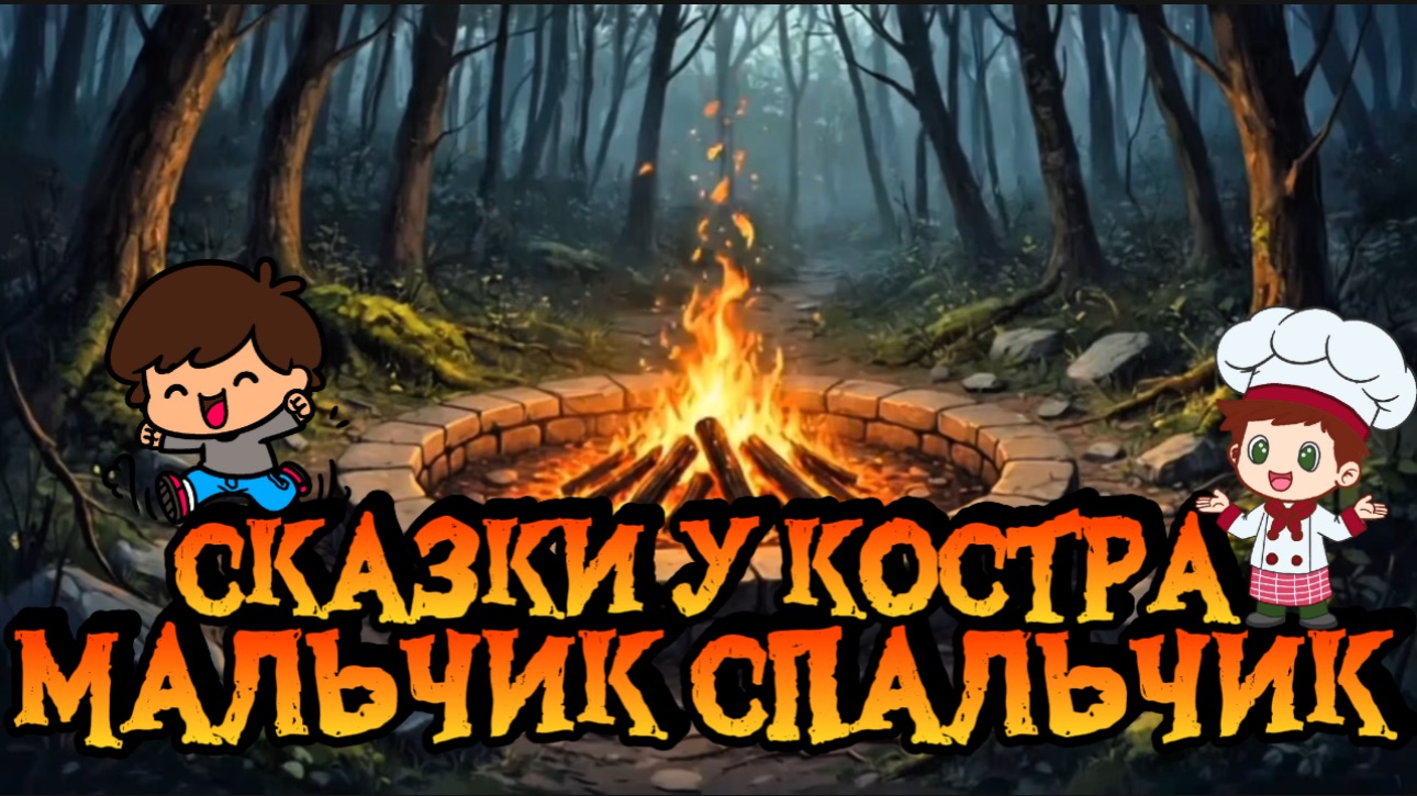 Сказки у костра, Мальчик Спальчик, сказки для детей и малышей смотреть онлайн