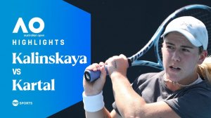 20.01.2026 | ОБЗОР ИГРЫ | Анна Калинская - Сонай Картал | 1-й круг | AO 2026 | Highlights