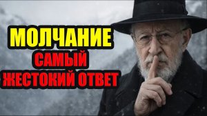 Самый болезненный ответ — тишина