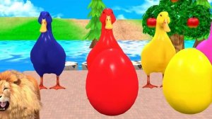 Длинная игра-слайд с коровой, слоном, Гориллой, Бегемотом, Тигром