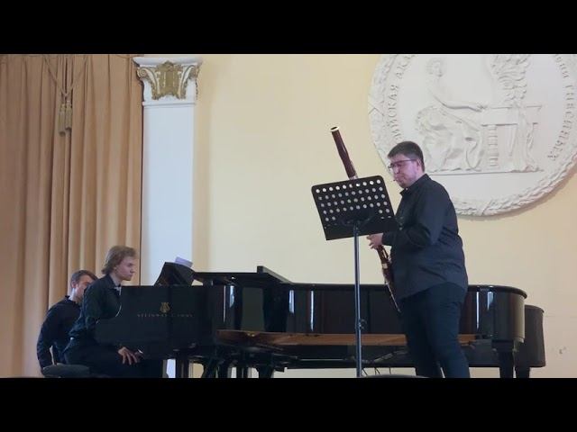 М. Битч - Концертино для фагота и фортепиано смотреть онлайн