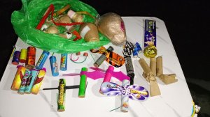 Новогодние Остатки Пиротехники Ночью!