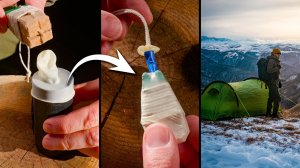 Как сделать ИДЕАЛЬНЫЙ разжигатель огня ДЛЯ ВЫЖИВАНИЯ и Зимний Кемпинг в горах!