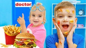 Крис учится хорошим привычкам и здоровому питанию - Полезные истории для детей.