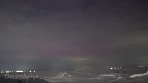 Северное сияние в Амурской области