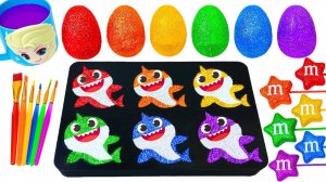 ИГРАЕМ В СЛАЙМЫ ЗАЛИВАЕМ ЦВЕТНЫЕ БЕБИ ШАРК РУКИ ВИДЕО ДЛЯ ДЕТЕЙ ДЕТСКИЙ КАНАЛ ИГРАЛКИ-ЗАЛИПАЛКИ