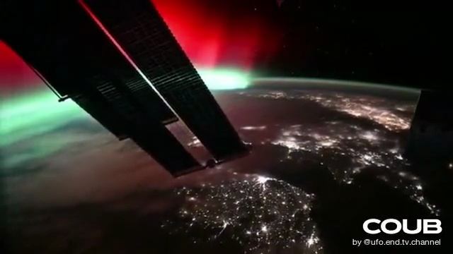 Солнечная магнитная буря с борта МКС смотреть онлайн