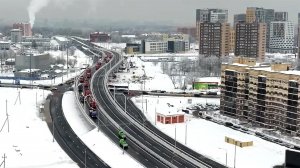 Мэр столицы Сергей Собянин дал старт движению по дублеру Калужского шоссе в Коммунарке.