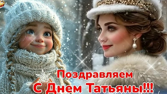 Татьянин день! Свет,радость и добро. Трогательная музыкальная открытка. смотреть онлайн
