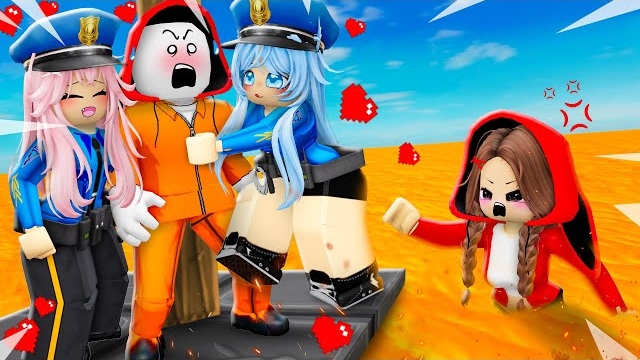 ПРОКЛЯТИЕ ЛЮБВИ: Джей Джей в ловушке в женской тюрьме «Лава»! Анимация Роблокс смотреть онлайн