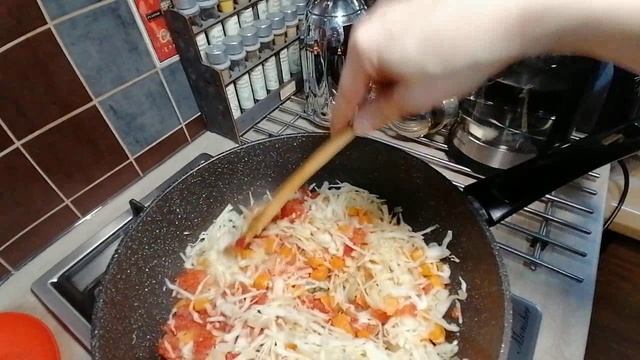 Готовим зимнее овощное рагу с кабачком