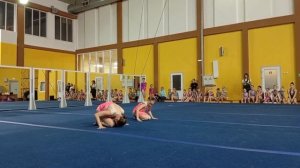 ЖП 1 юн. разряд, Провкина Анастасия - Садовникова Дарья, МАУДО ДТДиМ, Комбинированное упражнение